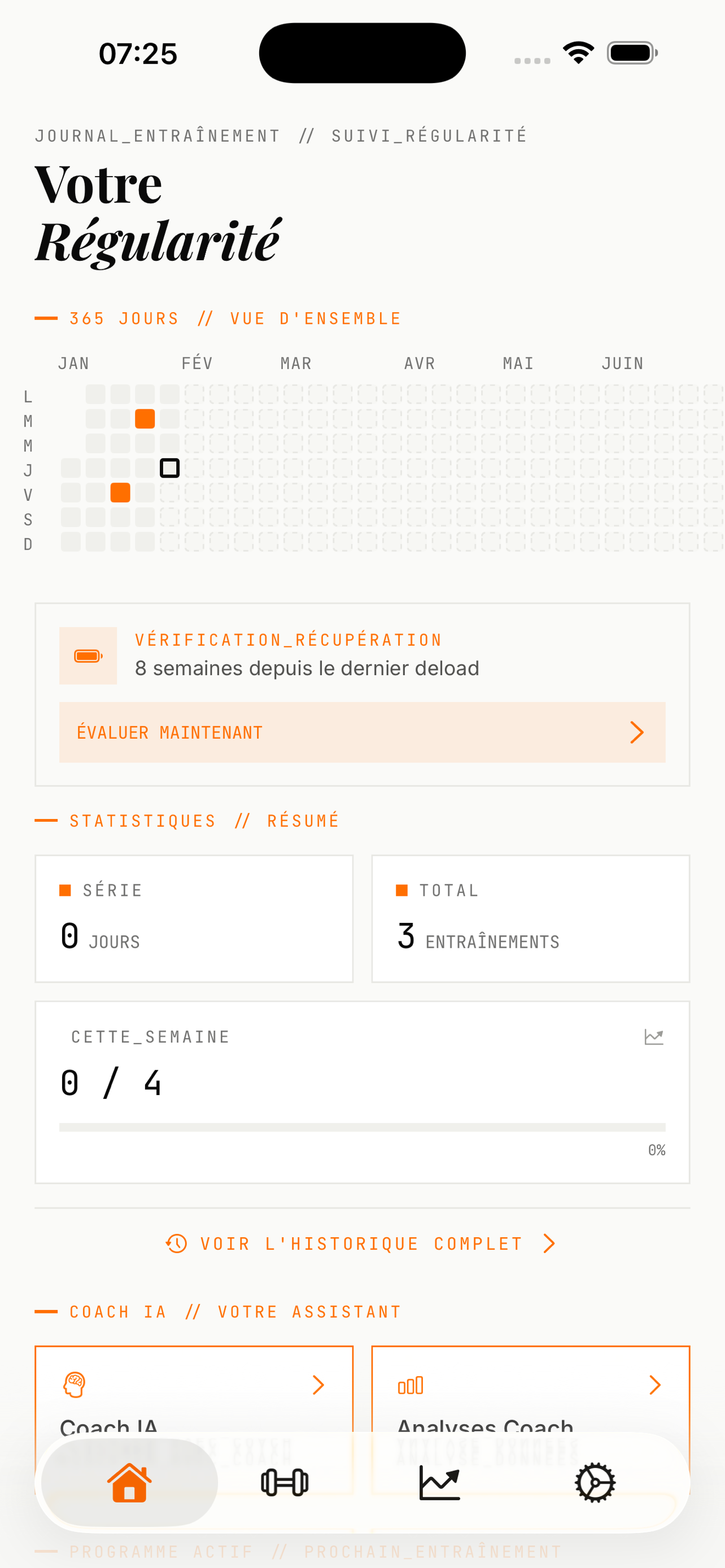 Commit mobile - dashboard