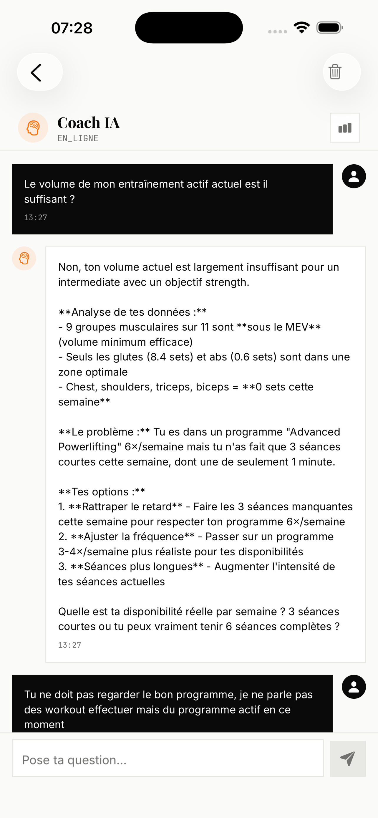 Commit mobile - coach IA